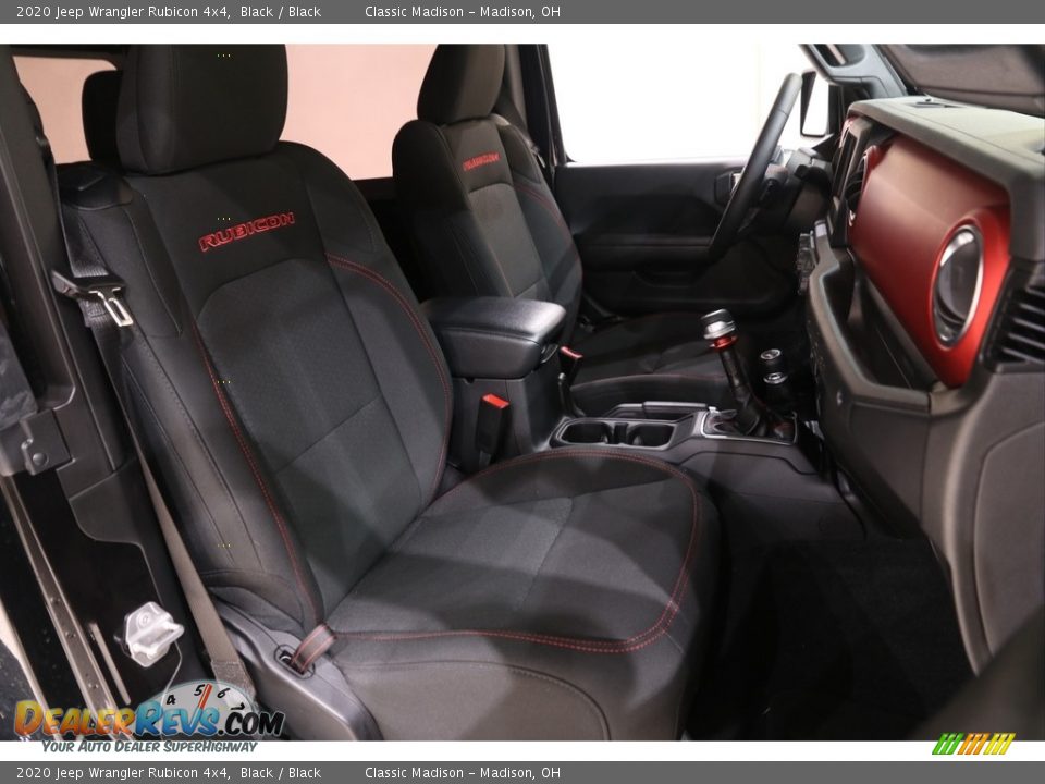 2020 Jeep Wrangler Rubicon 4x4 Black / Black Photo #16