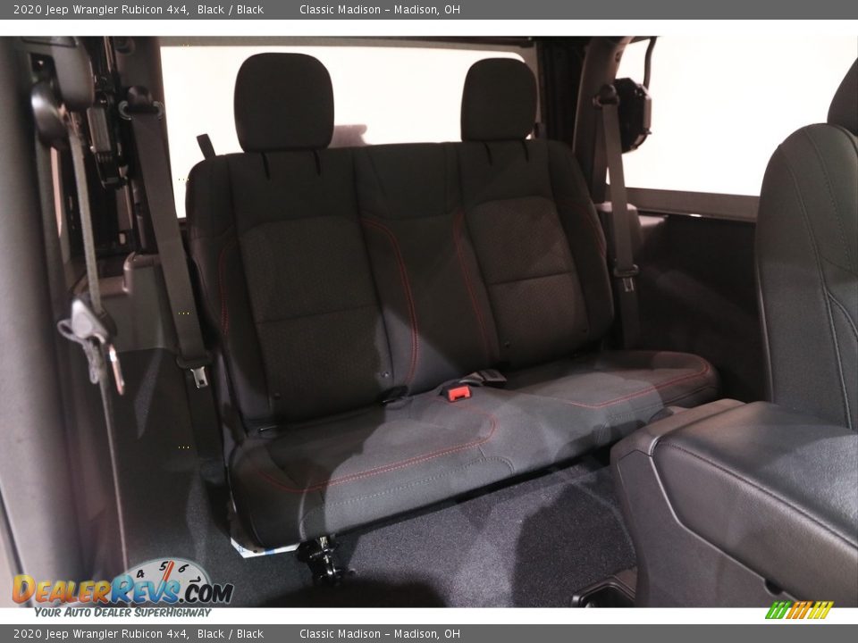 2020 Jeep Wrangler Rubicon 4x4 Black / Black Photo #17