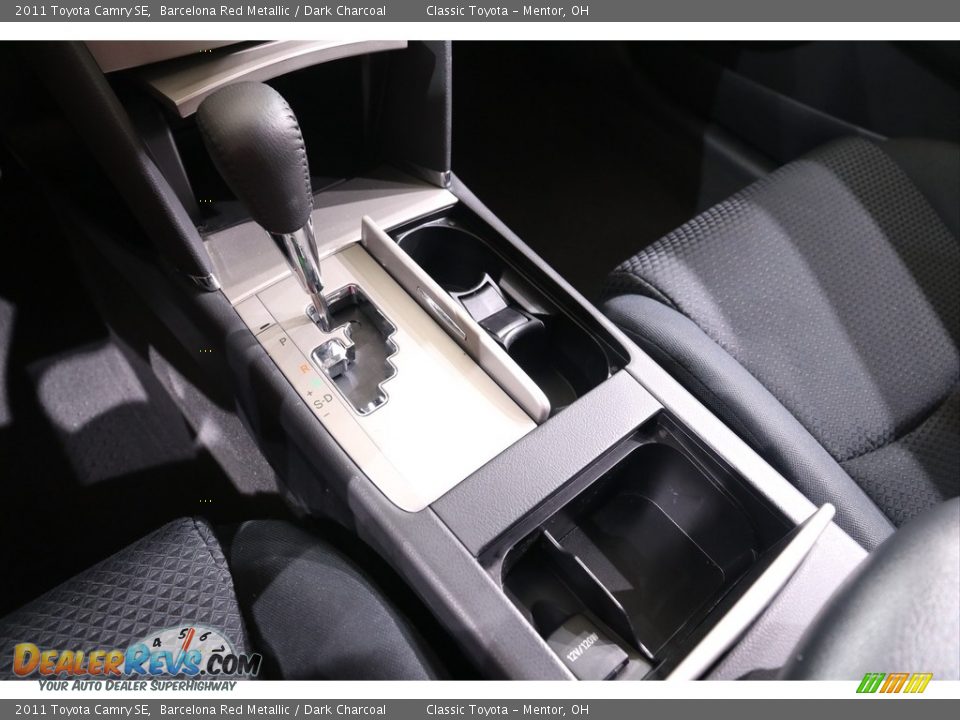 2011 Toyota Camry SE Barcelona Red Metallic / Dark Charcoal Photo #11