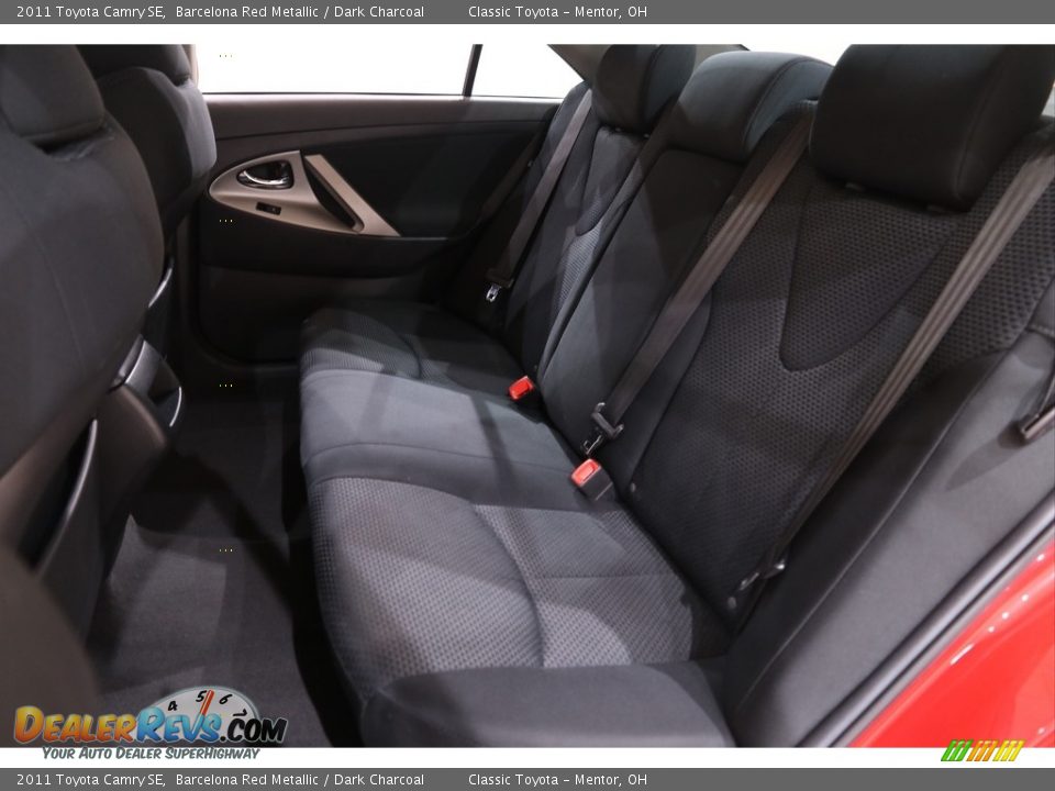 2011 Toyota Camry SE Barcelona Red Metallic / Dark Charcoal Photo #14