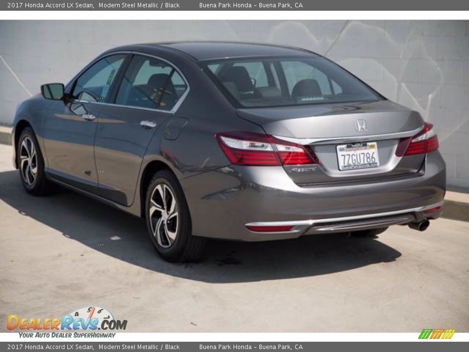 2017 Honda Accord LX Sedan Modern Steel Metallic / Black Photo #2