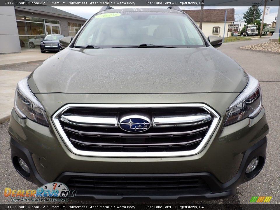 2019 Subaru Outback 2.5i Premium Wilderness Green Metallic / Warm Ivory Photo #9