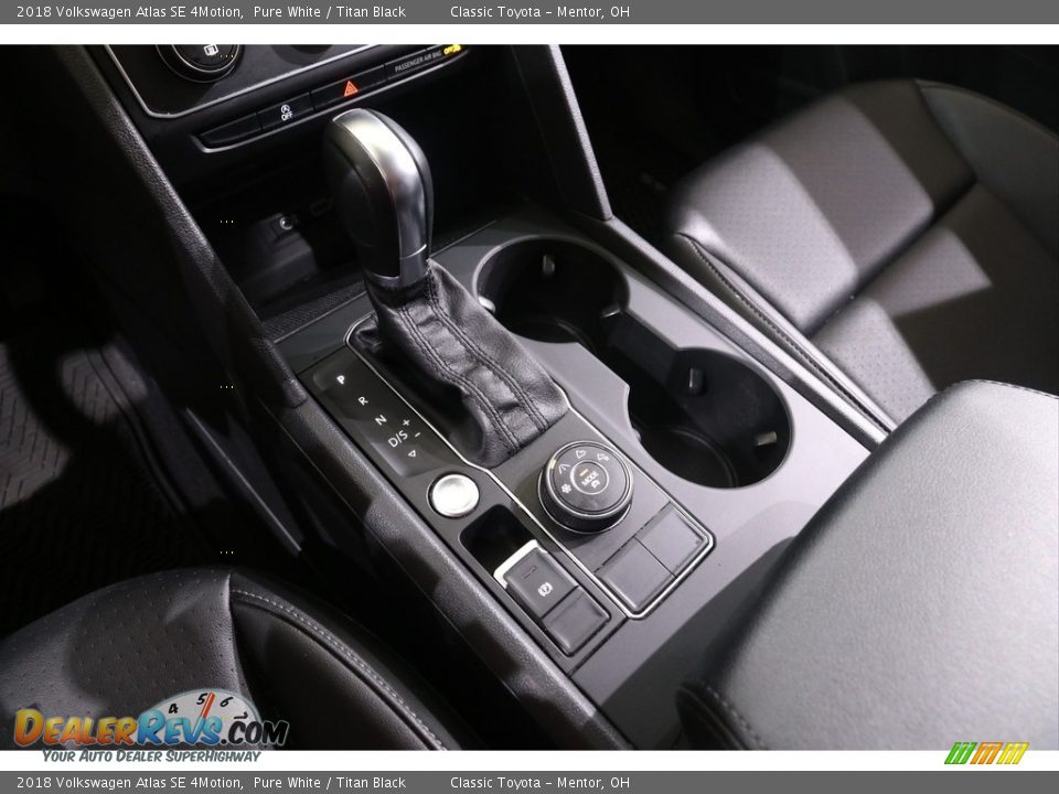 2018 Volkswagen Atlas SE 4Motion Pure White / Titan Black Photo #11