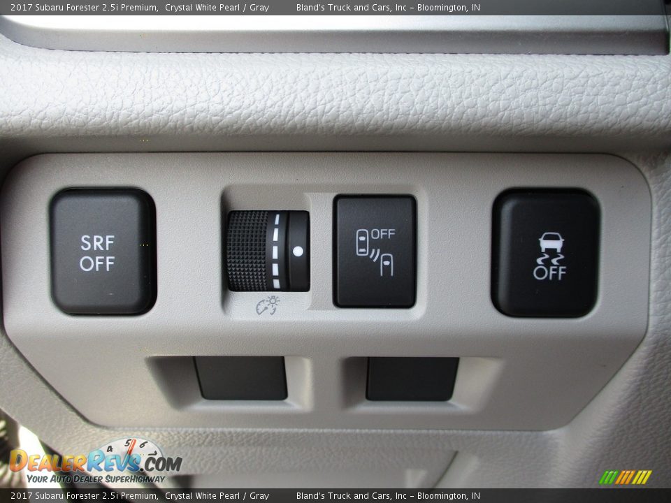 2017 Subaru Forester 2.5i Premium Crystal White Pearl / Gray Photo #12
