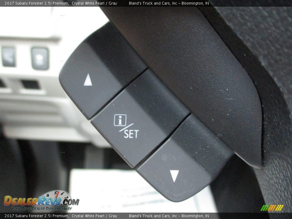 2017 Subaru Forester 2.5i Premium Crystal White Pearl / Gray Photo #17