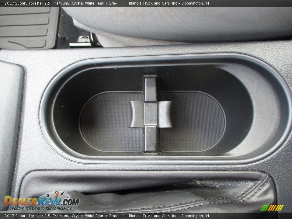 2017 Subaru Forester 2.5i Premium Crystal White Pearl / Gray Photo #24