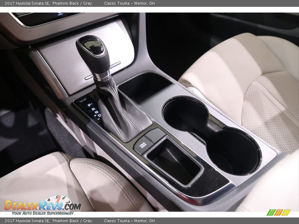 2017 Hyundai Sonata SE Phantom Black / Gray Photo #10