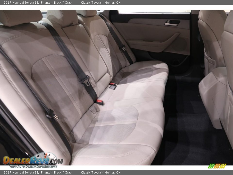 2017 Hyundai Sonata SE Phantom Black / Gray Photo #13
