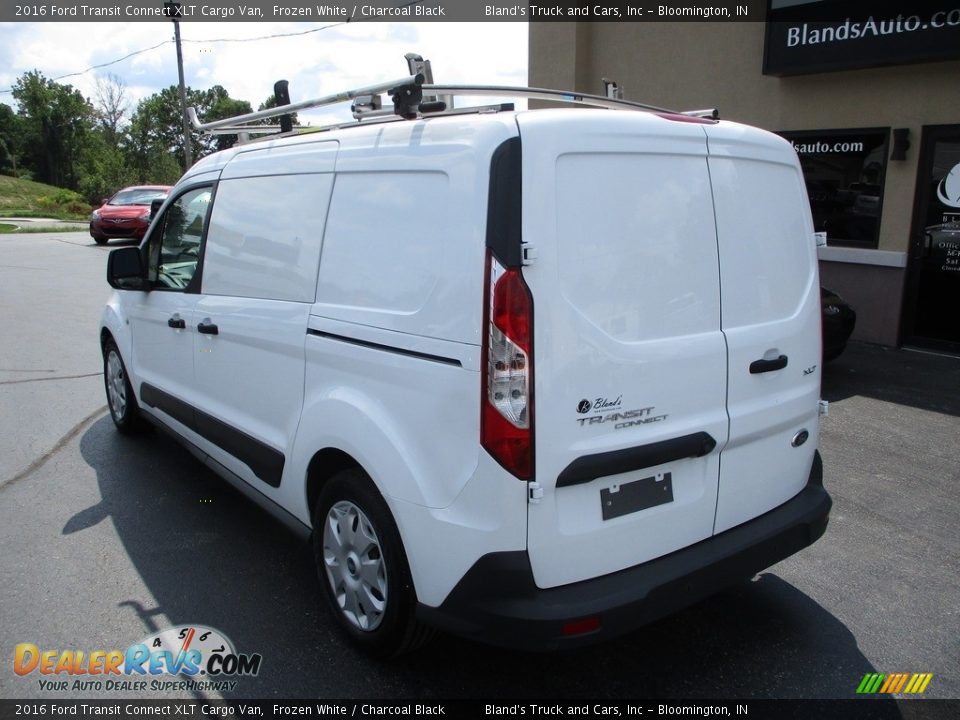 2016 Ford Transit Connect XLT Cargo Van Frozen White / Charcoal Black Photo #3