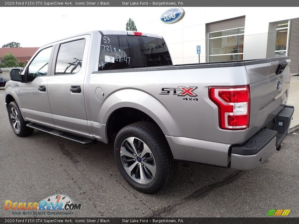 Iconic Silver 2020 Ford F150 STX SuperCrew 4x4 Photo #3