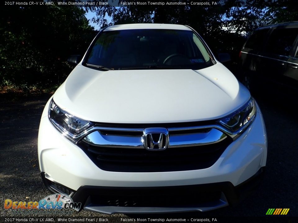 2017 Honda CR-V LX AWD White Diamond Pearl / Black Photo #3