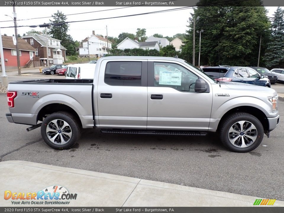 Iconic Silver 2020 Ford F150 STX SuperCrew 4x4 Photo #6