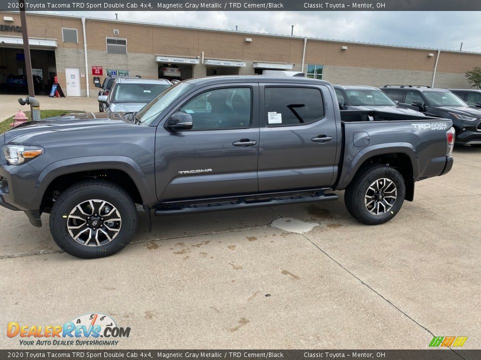 2020 Toyota Tacoma TRD Sport Double Cab 4x4 Magnetic Gray Metallic / TRD Cement/Black Photo #1