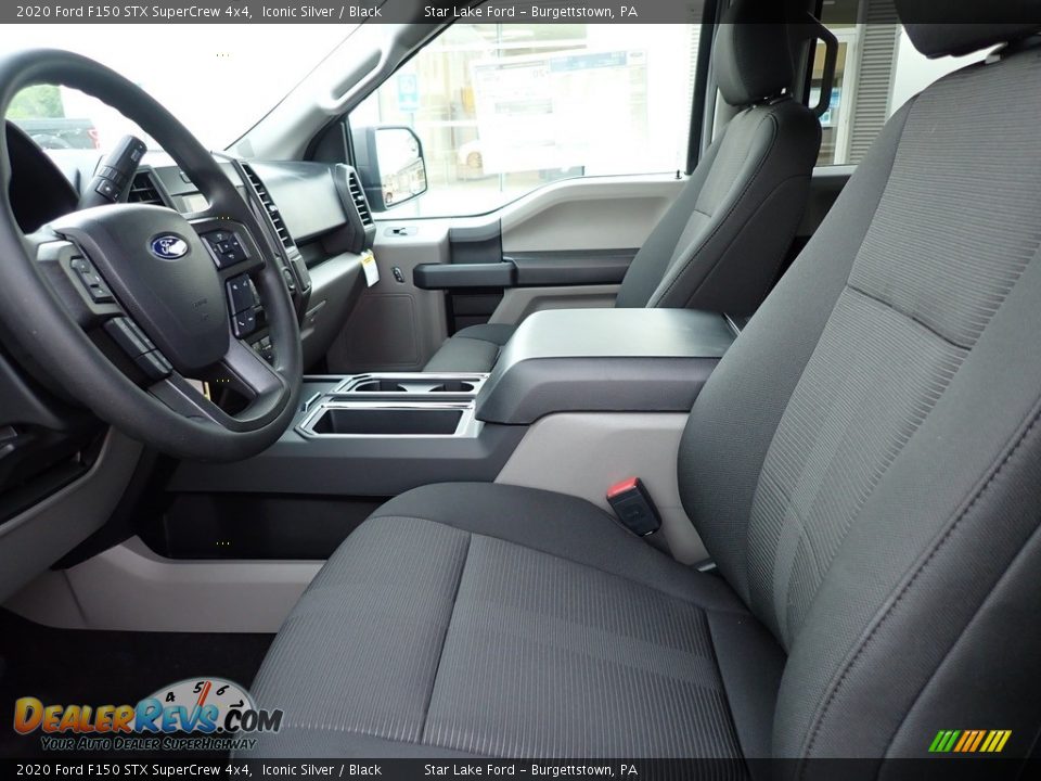 Front Seat of 2020 Ford F150 STX SuperCrew 4x4 Photo #9