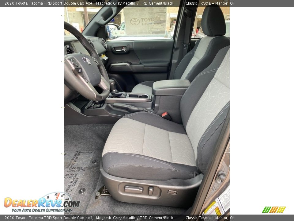 2020 Toyota Tacoma TRD Sport Double Cab 4x4 Magnetic Gray Metallic / TRD Cement/Black Photo #2