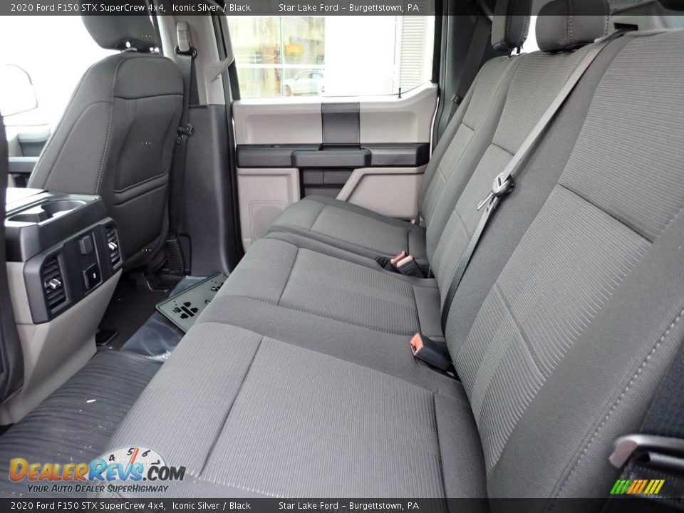 Rear Seat of 2020 Ford F150 STX SuperCrew 4x4 Photo #10
