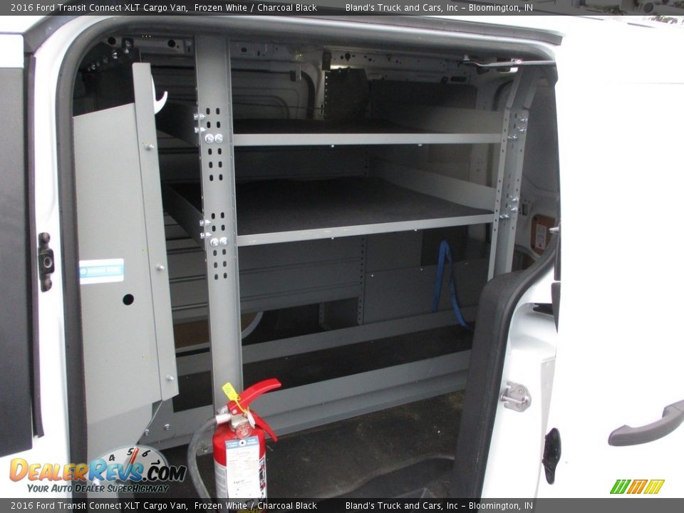 2016 Ford Transit Connect XLT Cargo Van Frozen White / Charcoal Black Photo #23