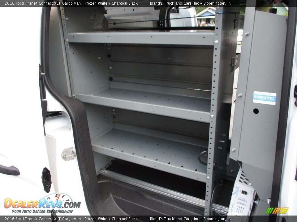 2016 Ford Transit Connect XLT Cargo Van Frozen White / Charcoal Black Photo #25