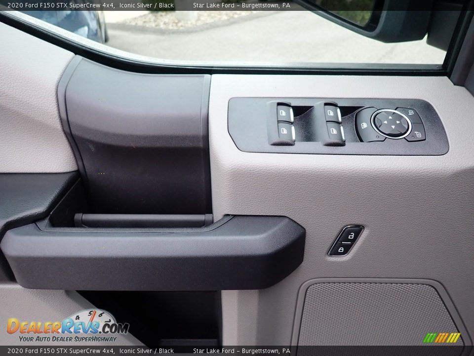 2020 Ford F150 STX SuperCrew 4x4 Iconic Silver / Black Photo #14