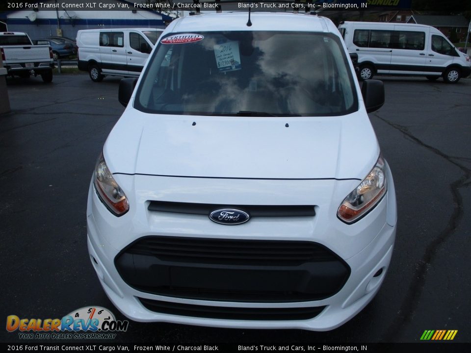 2016 Ford Transit Connect XLT Cargo Van Frozen White / Charcoal Black Photo #29