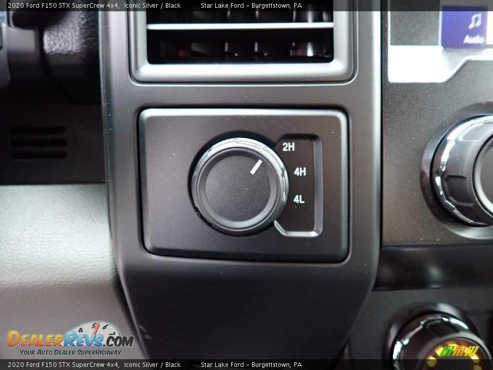 2020 Ford F150 STX SuperCrew 4x4 Iconic Silver / Black Photo #17