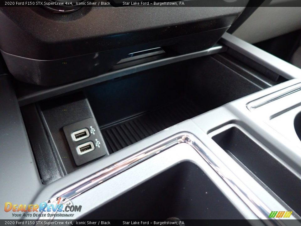 2020 Ford F150 STX SuperCrew 4x4 Iconic Silver / Black Photo #18