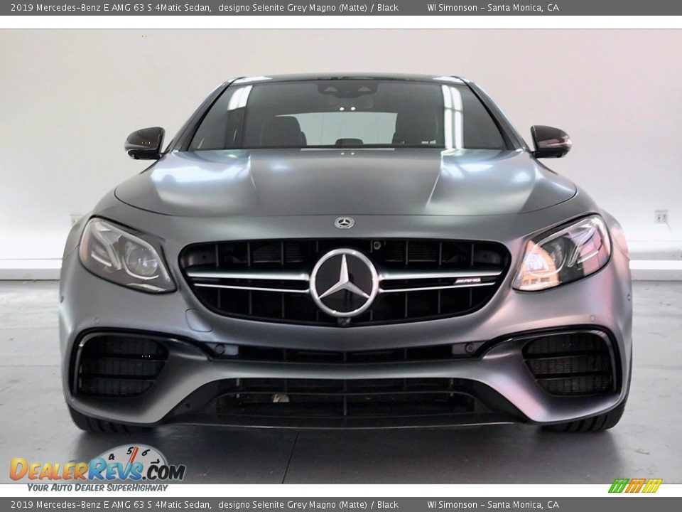 2019 Mercedes-Benz E AMG 63 S 4Matic Sedan designo Selenite Grey Magno (Matte) / Black Photo #2