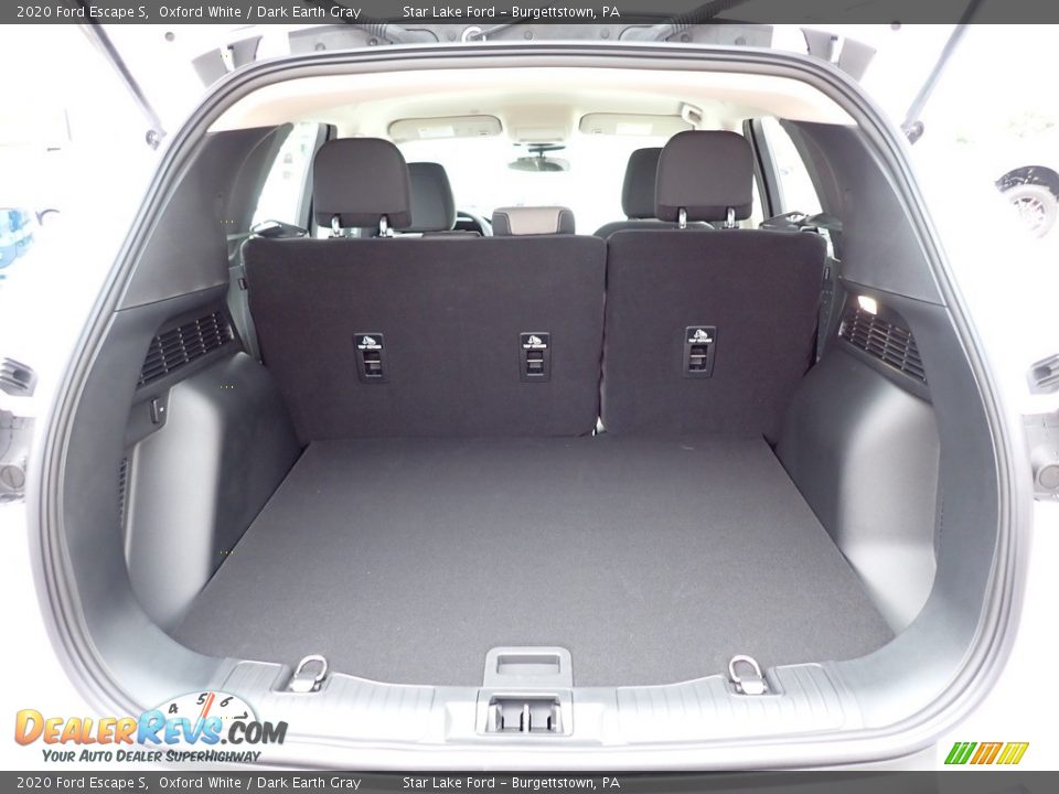 2020 Ford Escape S Oxford White / Dark Earth Gray Photo #5