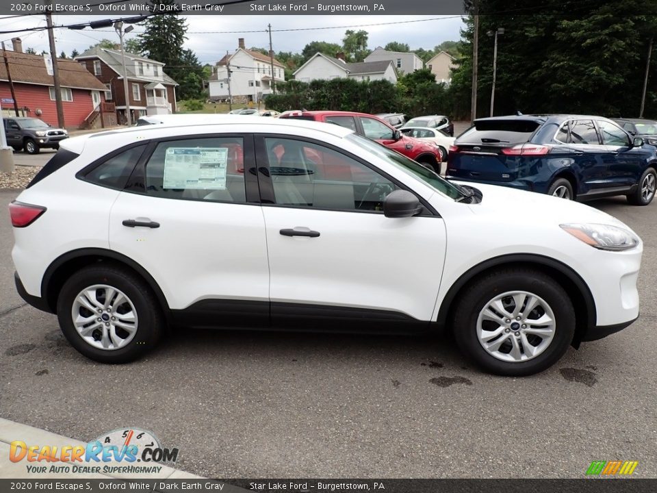 Oxford White 2020 Ford Escape S Photo #7