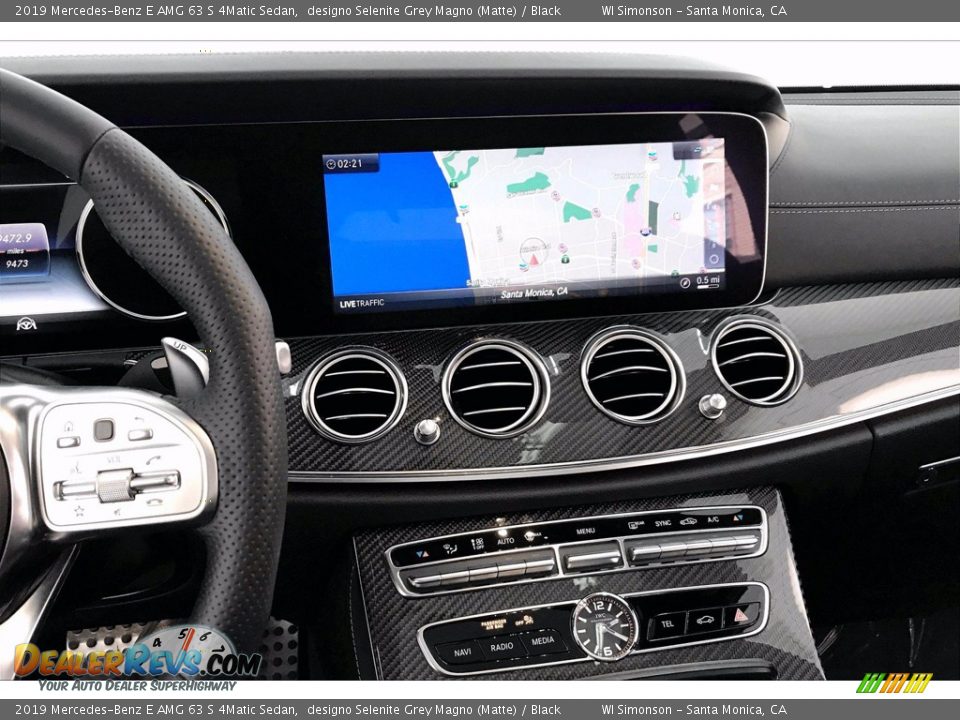 2019 Mercedes-Benz E AMG 63 S 4Matic Sedan designo Selenite Grey Magno (Matte) / Black Photo #5