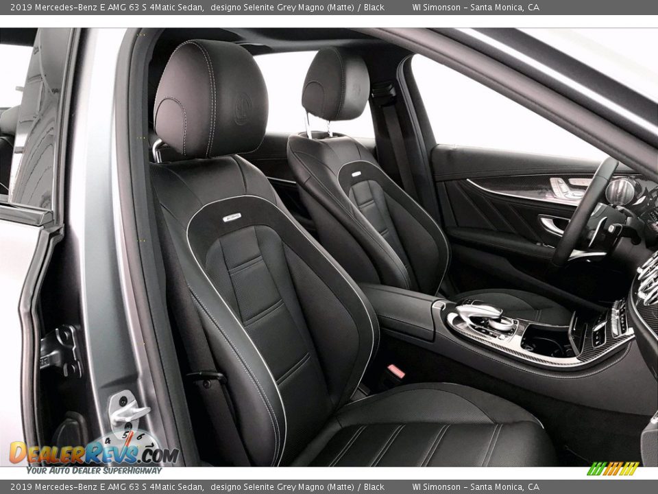 2019 Mercedes-Benz E AMG 63 S 4Matic Sedan designo Selenite Grey Magno (Matte) / Black Photo #6