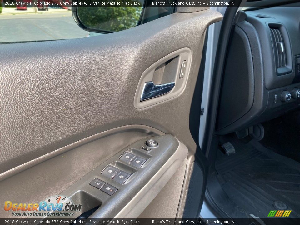 2018 Chevrolet Colorado ZR2 Crew Cab 4x4 Silver Ice Metallic / Jet Black Photo #10