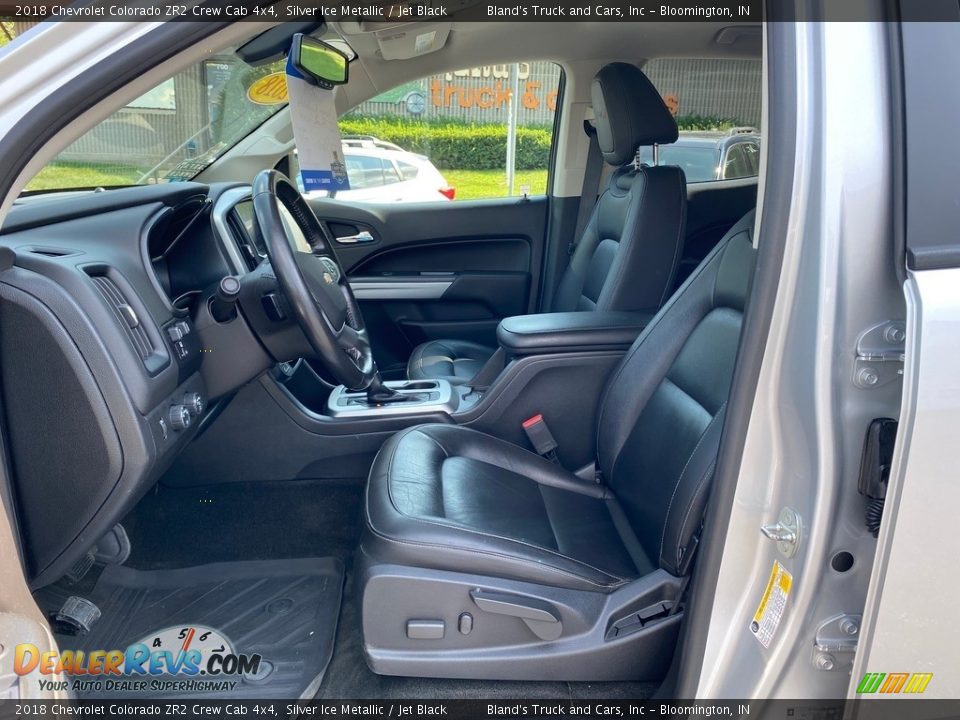 2018 Chevrolet Colorado ZR2 Crew Cab 4x4 Silver Ice Metallic / Jet Black Photo #11