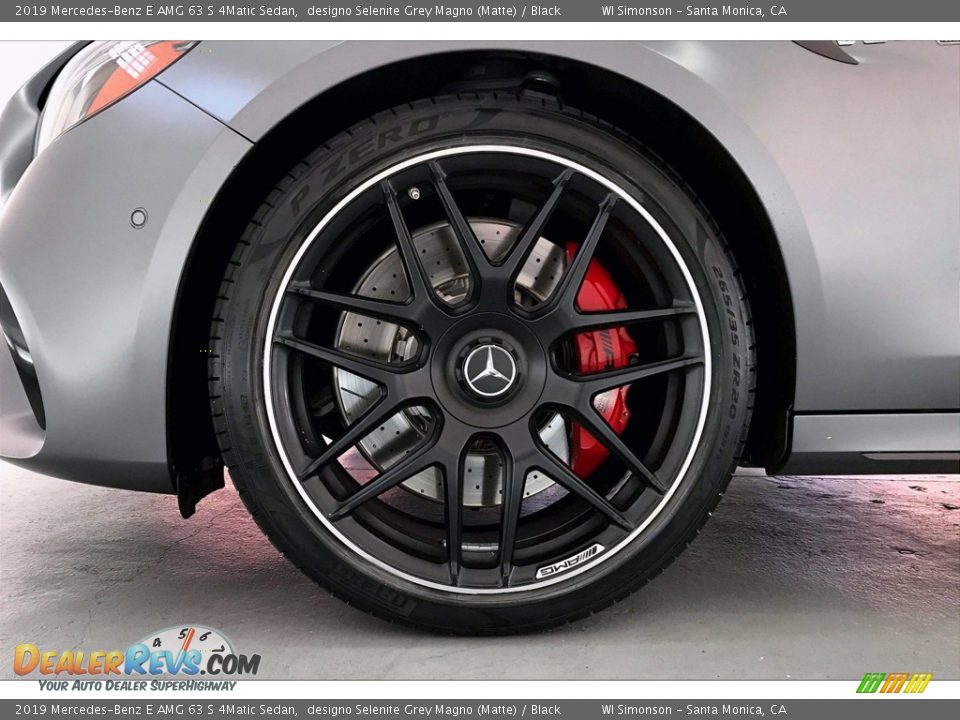 2019 Mercedes-Benz E AMG 63 S 4Matic Sedan designo Selenite Grey Magno (Matte) / Black Photo #8