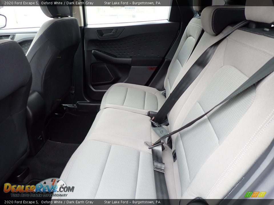 Rear Seat of 2020 Ford Escape S Photo #11