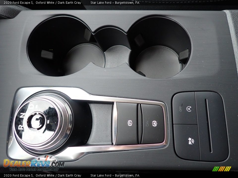 2020 Ford Escape S Oxford White / Dark Earth Gray Photo #18