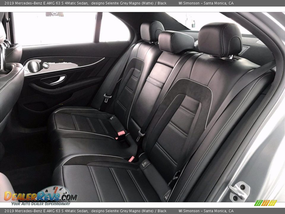 2019 Mercedes-Benz E AMG 63 S 4Matic Sedan designo Selenite Grey Magno (Matte) / Black Photo #15