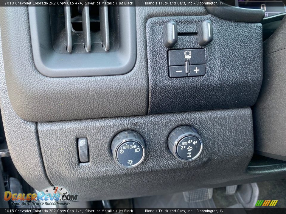 2018 Chevrolet Colorado ZR2 Crew Cab 4x4 Silver Ice Metallic / Jet Black Photo #20