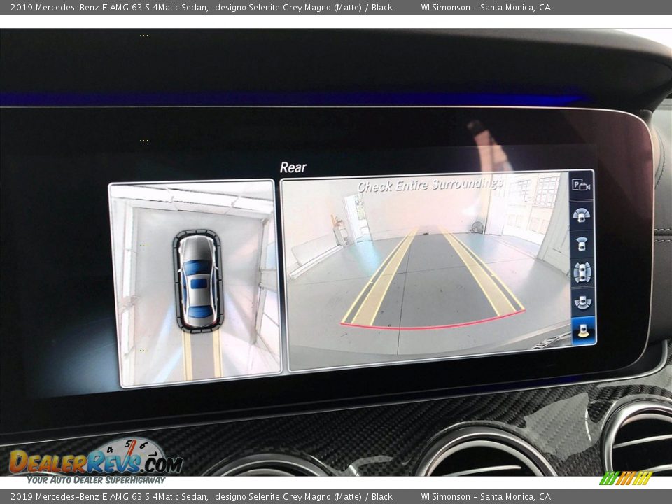 2019 Mercedes-Benz E AMG 63 S 4Matic Sedan designo Selenite Grey Magno (Matte) / Black Photo #21