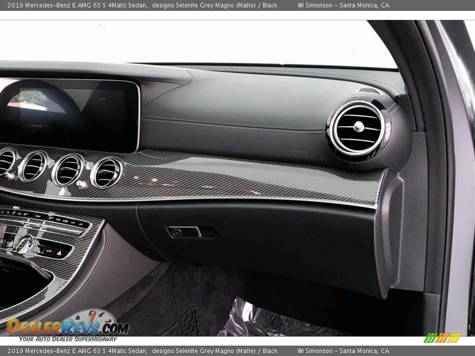 2019 Mercedes-Benz E AMG 63 S 4Matic Sedan designo Selenite Grey Magno (Matte) / Black Photo #28