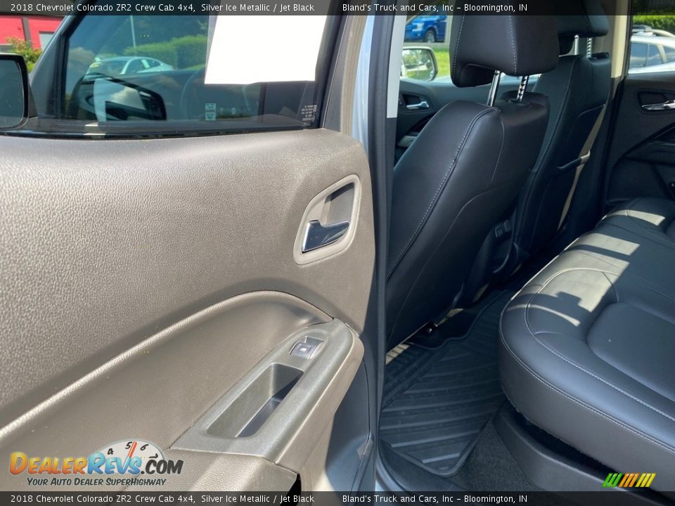 2018 Chevrolet Colorado ZR2 Crew Cab 4x4 Silver Ice Metallic / Jet Black Photo #34