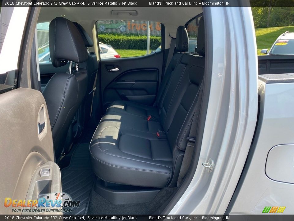 2018 Chevrolet Colorado ZR2 Crew Cab 4x4 Silver Ice Metallic / Jet Black Photo #35