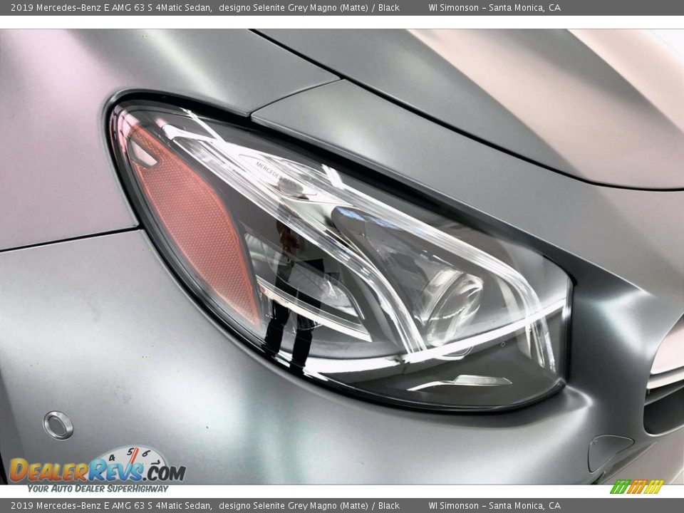 2019 Mercedes-Benz E AMG 63 S 4Matic Sedan designo Selenite Grey Magno (Matte) / Black Photo #32