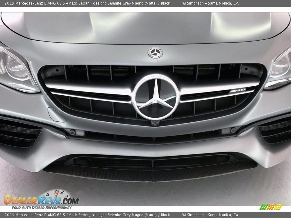 2019 Mercedes-Benz E AMG 63 S 4Matic Sedan designo Selenite Grey Magno (Matte) / Black Photo #33