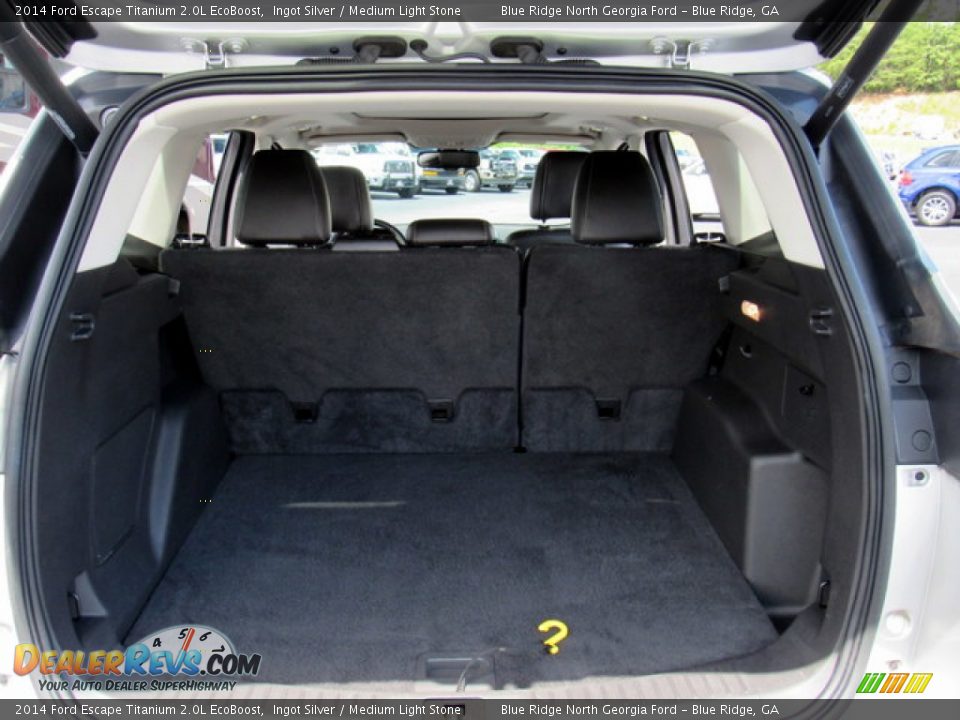 2014 Ford Escape Titanium 2.0L EcoBoost Ingot Silver / Medium Light Stone Photo #13