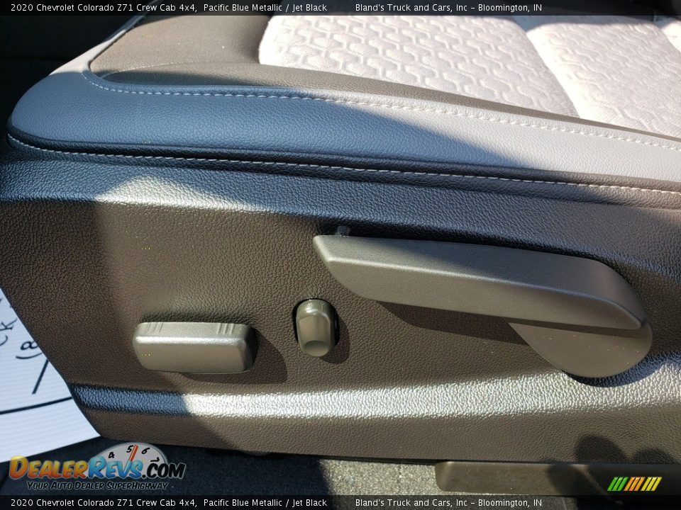 2020 Chevrolet Colorado Z71 Crew Cab 4x4 Pacific Blue Metallic / Jet Black Photo #7