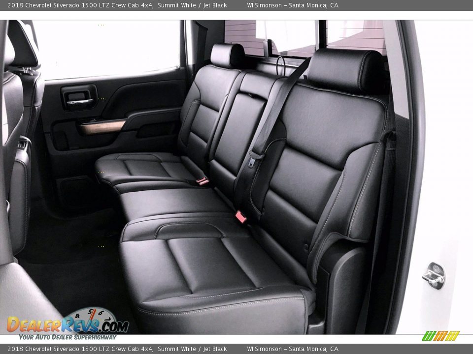 2018 Chevrolet Silverado 1500 LTZ Crew Cab 4x4 Summit White / Jet Black Photo #15
