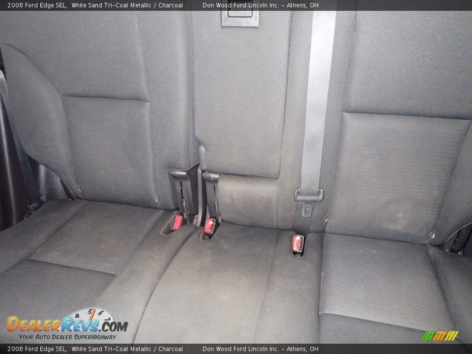 2008 Ford Edge SEL White Sand Tri-Coat Metallic / Charcoal Photo #20