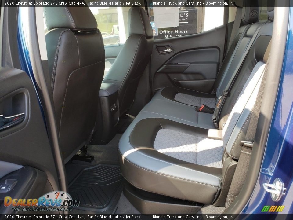2020 Chevrolet Colorado Z71 Crew Cab 4x4 Pacific Blue Metallic / Jet Black Photo #29