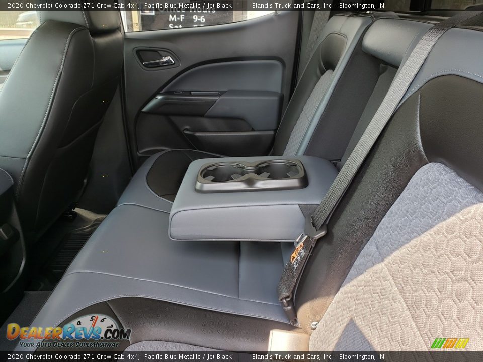 2020 Chevrolet Colorado Z71 Crew Cab 4x4 Pacific Blue Metallic / Jet Black Photo #30